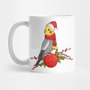 Xmas Cockatiel Mug